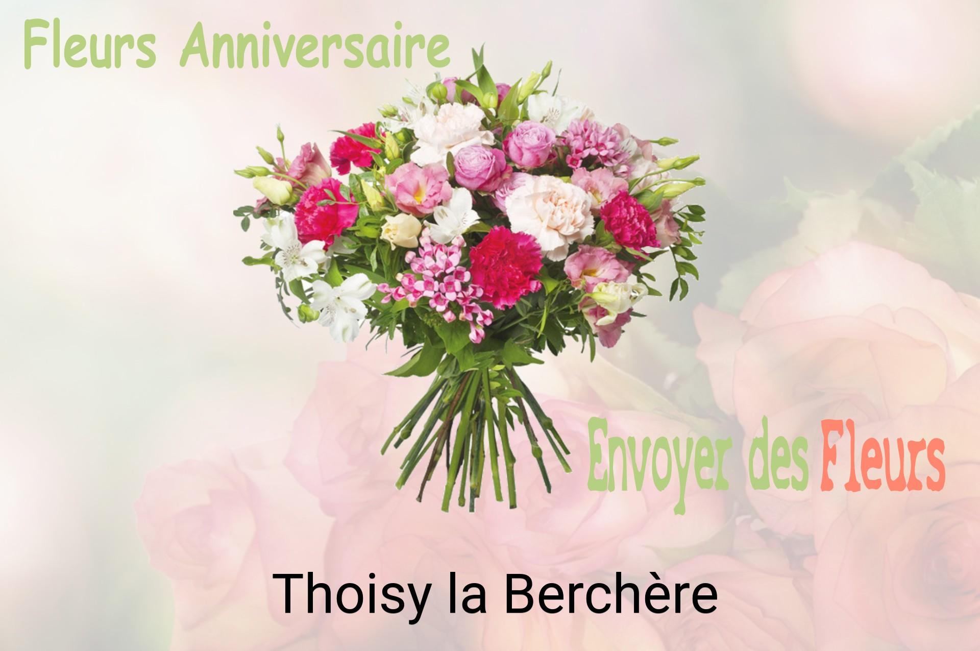 Bouquet de fleurs d’anniversaire livré à Thoisy-la-Berchère