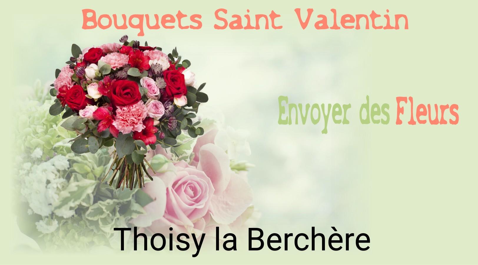 Roses de Saint-Valentin livrées à Thoisy-la-Berchère